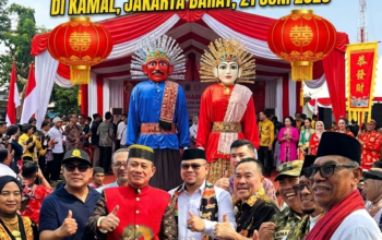 Tokoh Masyarakat Daenk Jamal Hadiri Festival Akulturasi Kebudayaan Betawi-Tionghoa di Kamal